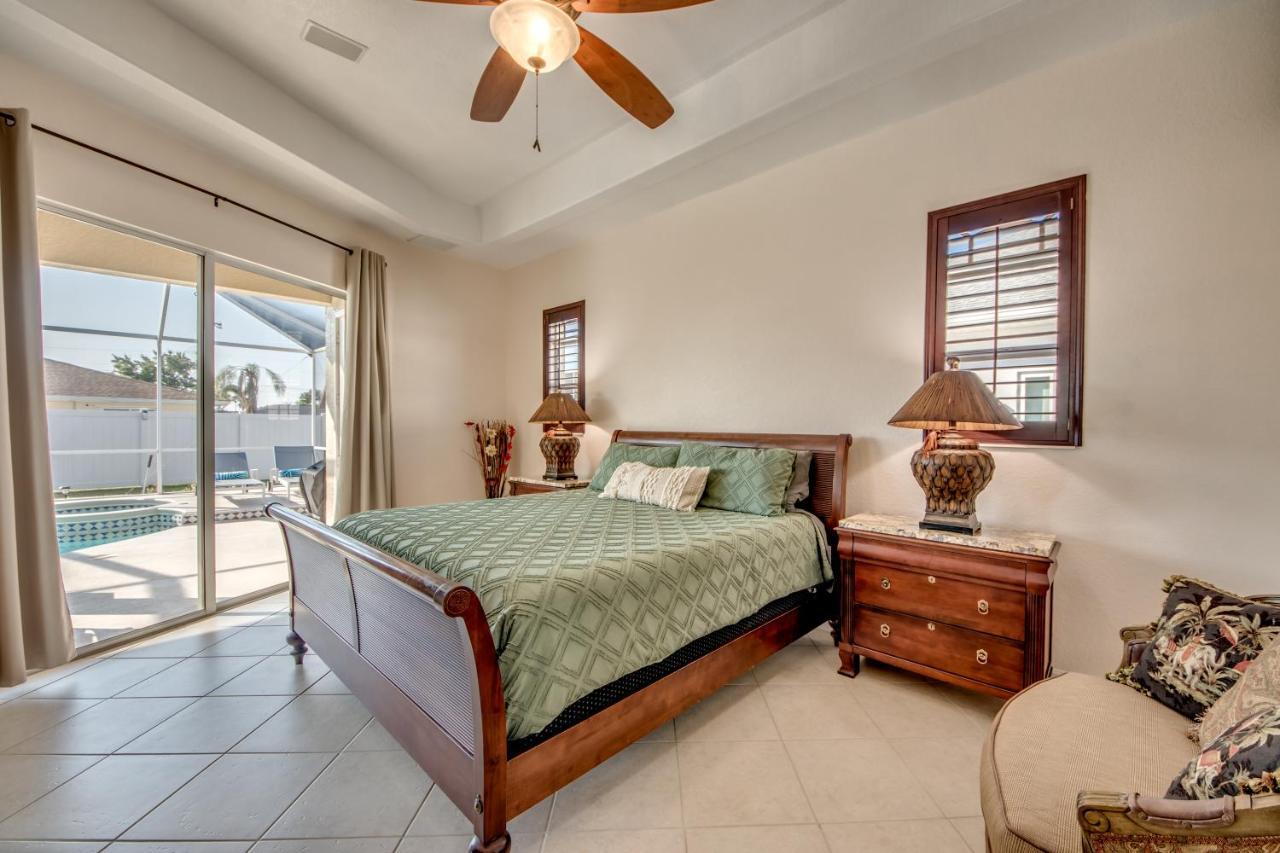 Villa-Haze, Lots Of Privacy, Solar & Electric Heated Pool And Spa Cape Coral Exterior foto